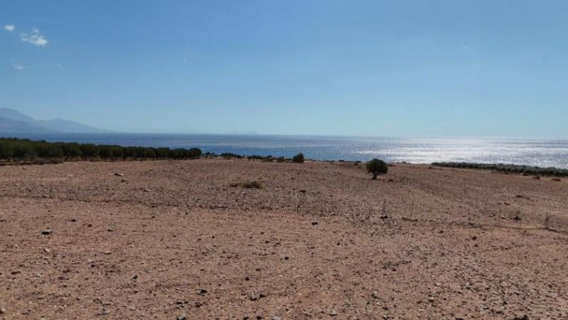 Skaloti MIT VIDEO Kreta, Skaloti: Großes Baugrundstück mit Meer- und Bergblick an der Südküste Grundstück kaufen
